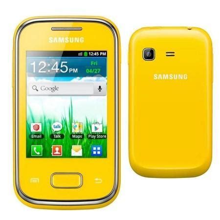 SAMSUNG S5300 GALAXY POCKET ANDROID GSM UNLOCKED QUADBAND PHONE YELLOW