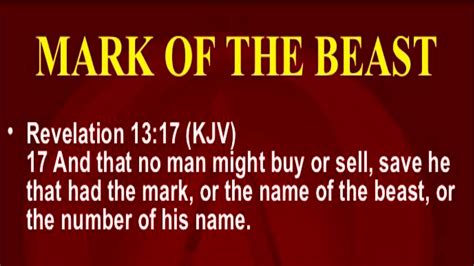 A Prophetic Word About Preparing For Satans Mark Of The Beast YouTube