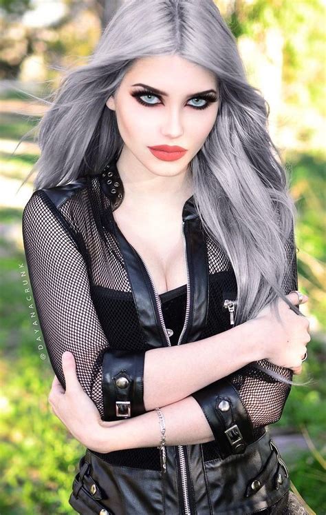 Model Dayana Crunk Pastel Goth Pastel Hair Goth Goth Girl Goth