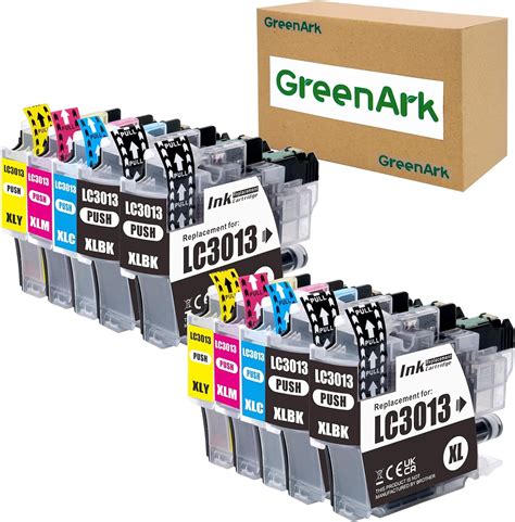 Amazon Greenark Lc Xl Colour Cartridges Compatible With Brother