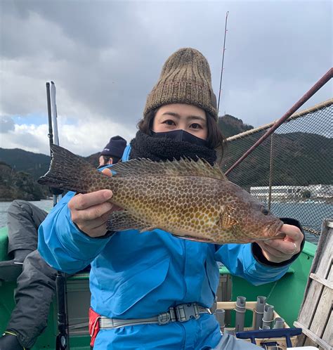 2023釣り初め🎣 ハヤブサlady 隼華 Hayaka