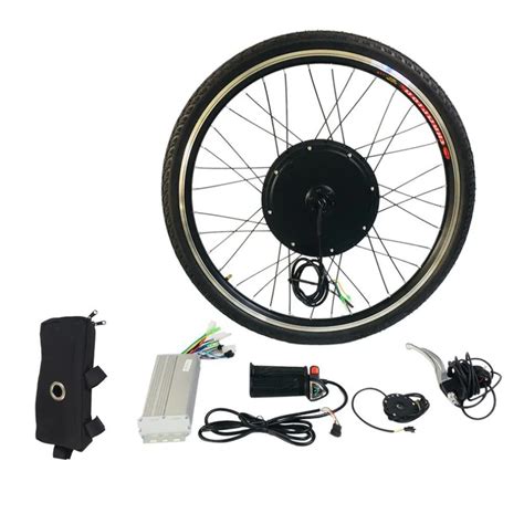 Electric E Bike Conversion Kit 26 Inch Front Wheel Motor Bicycle Hub