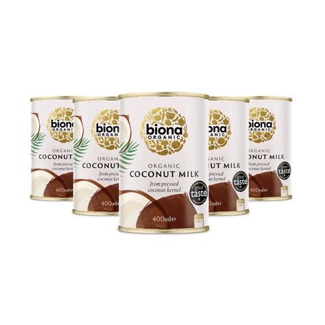 Biona Organic Coconut Milk 400ml X 6 Nel 2024