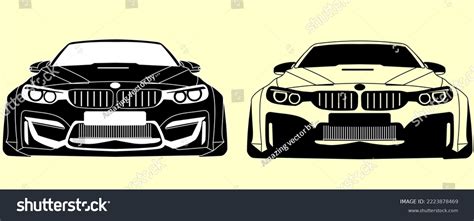 Bmw Car Silhouette Vector