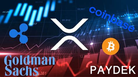 Xrp Novidades Ripple Fecha Parceria Goldman Sachs E Paydek