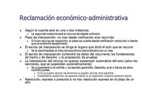 Modelo Reclamaci N Econ Mico Administrativa Tienes Que Saber Esto