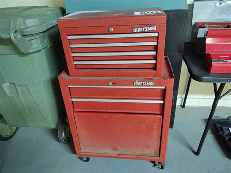 Craftsman 6 Drawer Rolling Tool Chest Loaded With Tools South Auction