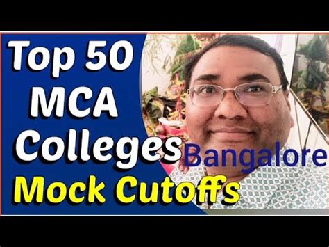 Top Mca Colleges In Bangalore Best Mca Colleges Pgcet Cut Off