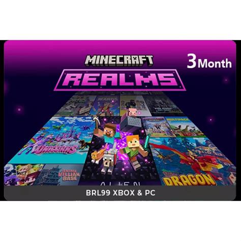 Minecraft Realms 3M - Bedrock XBOX & PCWith Best Price in Egypt - Games ...