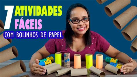 Atividades Rolo De Papel Higi Nico Para Educa O Infantil Objetivo