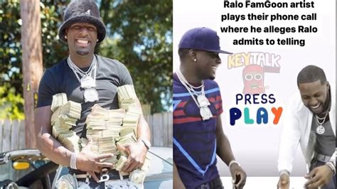 Ralo Called Out By Ex Artist For Snitching Youtube