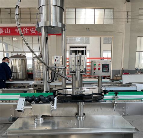 Beer Bottle Capping Machine Automatic Beer Beverage Juice Aluminium