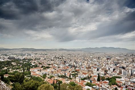 HD wallpaper: Aerial Photography Of City Buildings, acropolis, aerial shot | Wallpaper Flare