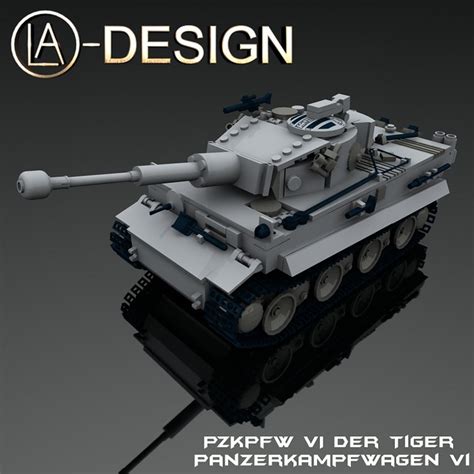 Lego Ww Tiger Panzer Tank The Pzkpfw Vi Tiger Tank Co Flickr