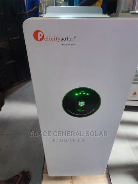 Felicity 15kwh 48v Lithium Ion Battery In Ojo Solar Energy Grace