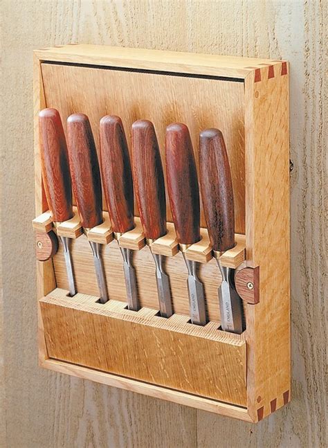 Chisel Case Woodworking Project Woodsmith Plans Woodworking