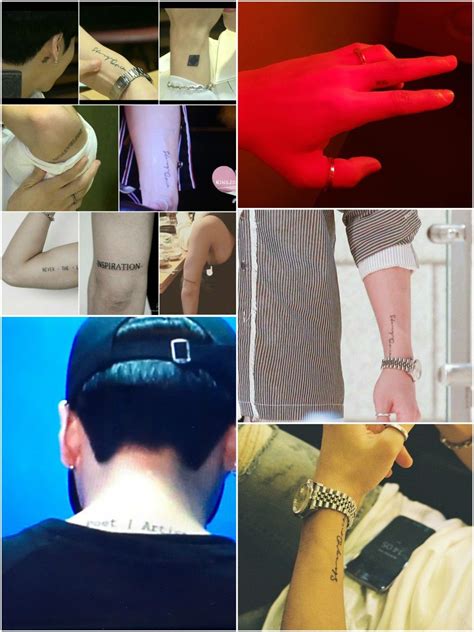 Jonghyuns Tattoo Shinee Jonghyun Jonghyun Shinee