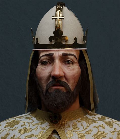 Artstation Charles Iv Holy Roman Emperor Reconstruction 1316 1378