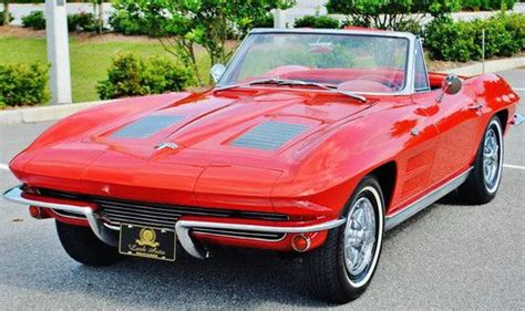 Sell used Simply spectacular 63 Chevrolet Corvette Convertible 4 speed ...