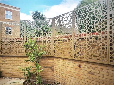 Laser Cut Garden Screens Private Client Laser Screens Laser Cut