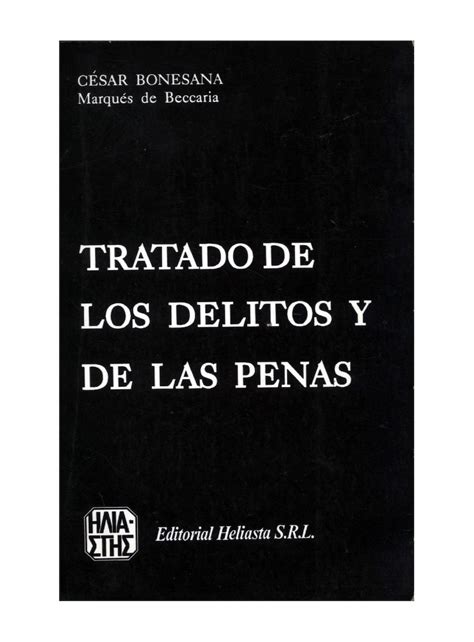 Calaméo Tratado De Los Delitos Y De Las Penas Cesar Beccaria