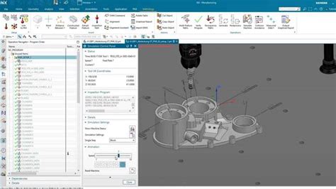 Single Dialog Inspection Operation Nx Cam Janus Engineering Usa