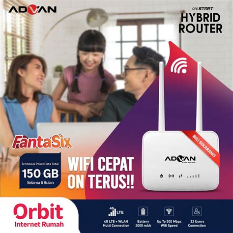 Jual Router 4G Modem Wifi Advan CPE Router Start UNLOCK Battery