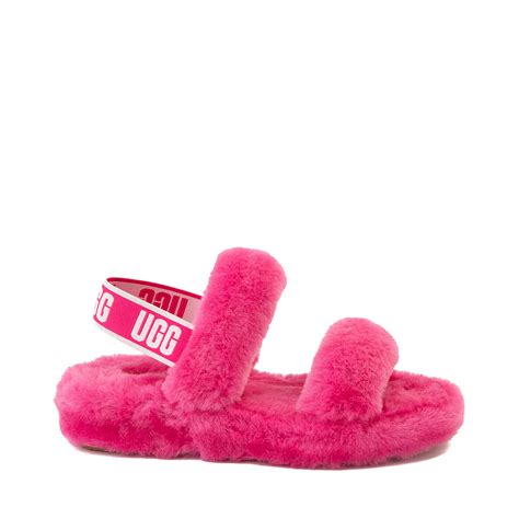 Womens Ugg® Oh Yeah Slide Sandal Berry Journeys