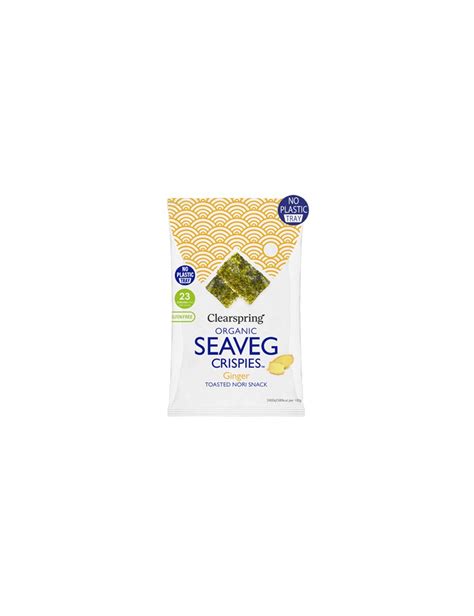 Seaveg Crispies Gember Clearspring