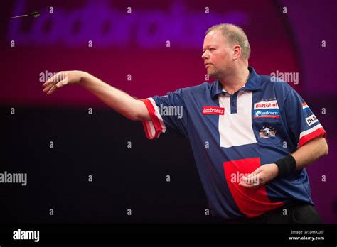 Raymond Van Barneveld In Action World Darts Championship Alexandra