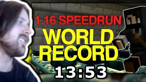 Forsen Reacts To [13 53] Minecraft World Record Speedrun By Illuminahd