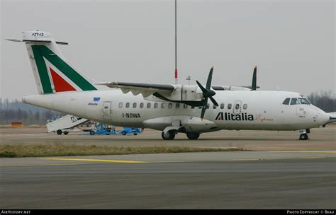 Aircraft Photo Of I NOWA ATR ATR 42 300 Alitalia Express