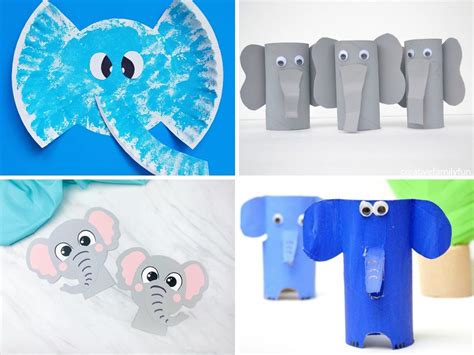 20 Fun Elephant Crafts For Kids