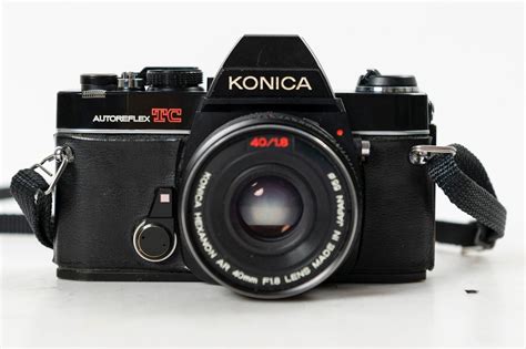 Konica Autoreflex Tc Hexanon Ar 40mm F18 Single Lens Reflex Camera