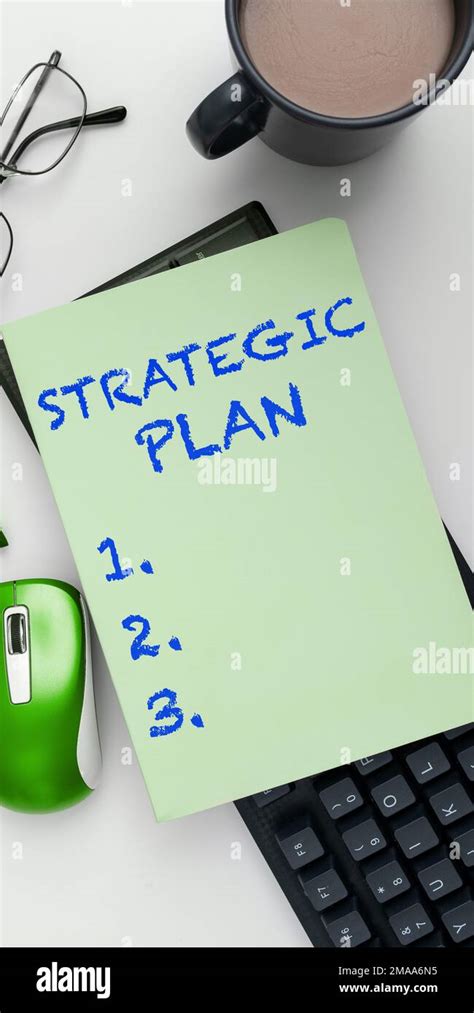 Text Caption Presenting Strategic Plan Business Concept A Process Of