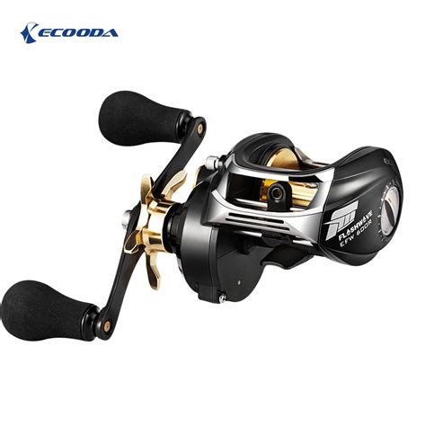 Strong Metal Fishing Reel Round Bait Cast Drum Reel Baitcast Reel And