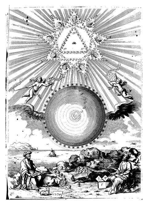 Frontispiece Of Arithmologia Athanasius Kircher At Stanford