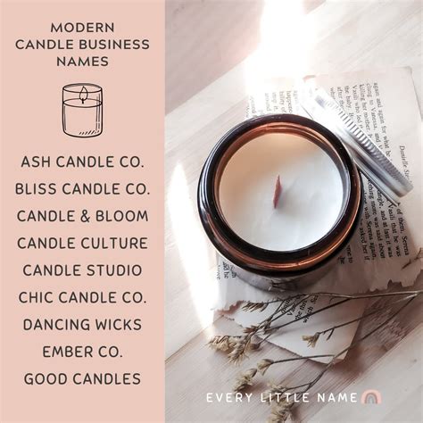 Best Candle Business Names Cute Creative And Funny Every