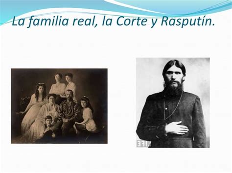 Rasputín y la familia real rusa 1ºb PPT