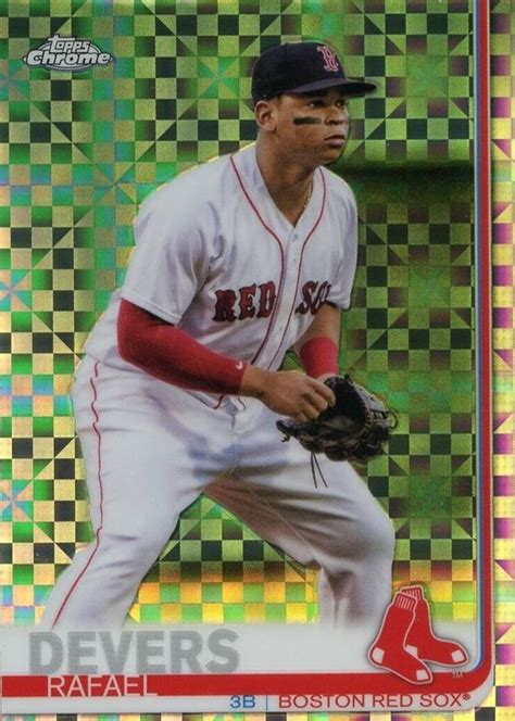 Rafael Devers 2019 Topps Chrome 184 X Fractor PSA 10 Price Guide