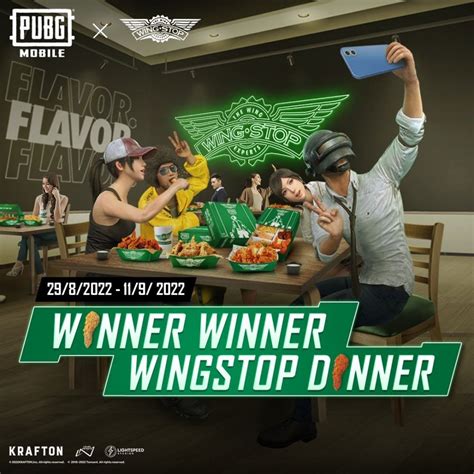 Kolaborasi PUBG MOBILE X Wingstop Hadir Tukar Voucher