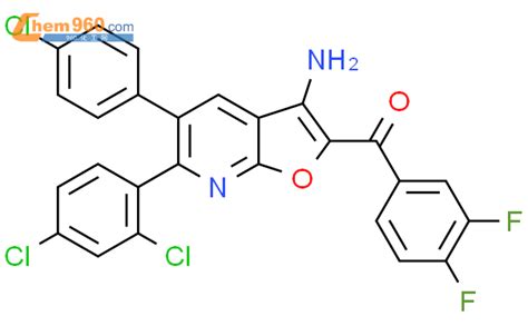 654668 12 9 Methanone 3 Amino 5 4 Chlorophenyl 6 2 4 Dichlorophenyl