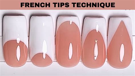 How To Do French Tip Nails With Gel Polish Easy French Nail Art