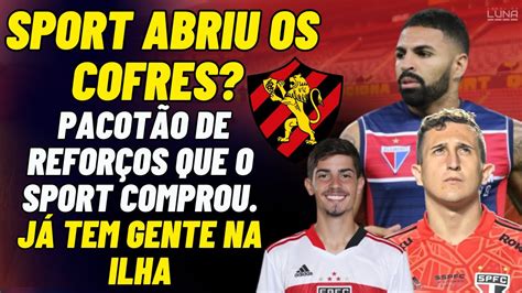 Abriu Os Cofres Do Sport Sport Compra Atacante E Goleiro Para A