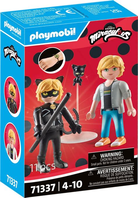 Playmobil Miraculous Pas Cher Adrien Chat Noir