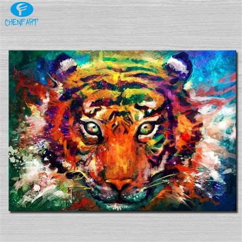 Abstract Tiger Painting at PaintingValley.com | Explore collection of Abstract Tiger Painting