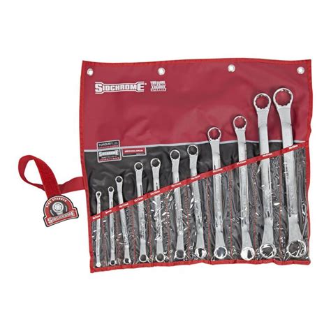 Sidchrome SCMT21211 Ring Spanner Set 11 Piece Metric Oz Toolbox