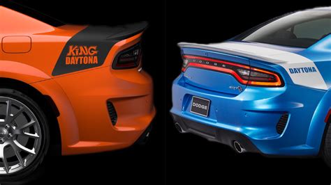 Dodge Charger Daytona Comparison: 50th Anniversary vs King Edition ...