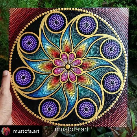 Pin By Hada Pam On Mandala Estencil Mandala Art Lesson Mandala