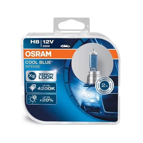 Osram Cool Blue Intense H8 Headlight Bulbs Powerbulbs Uk